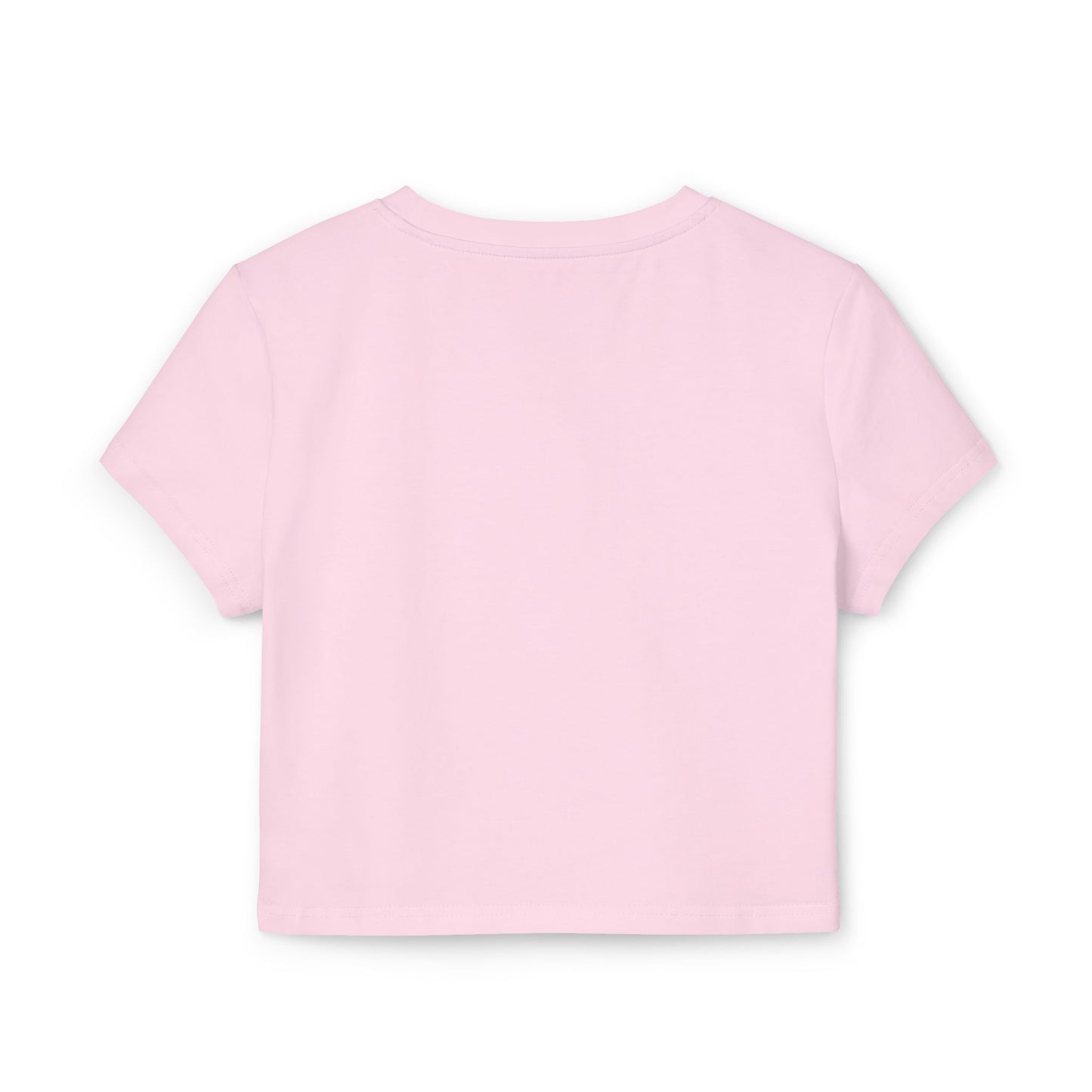 Playful Women's Baby Tee - 'I Got My Vegas Up' Graphic Crop Top