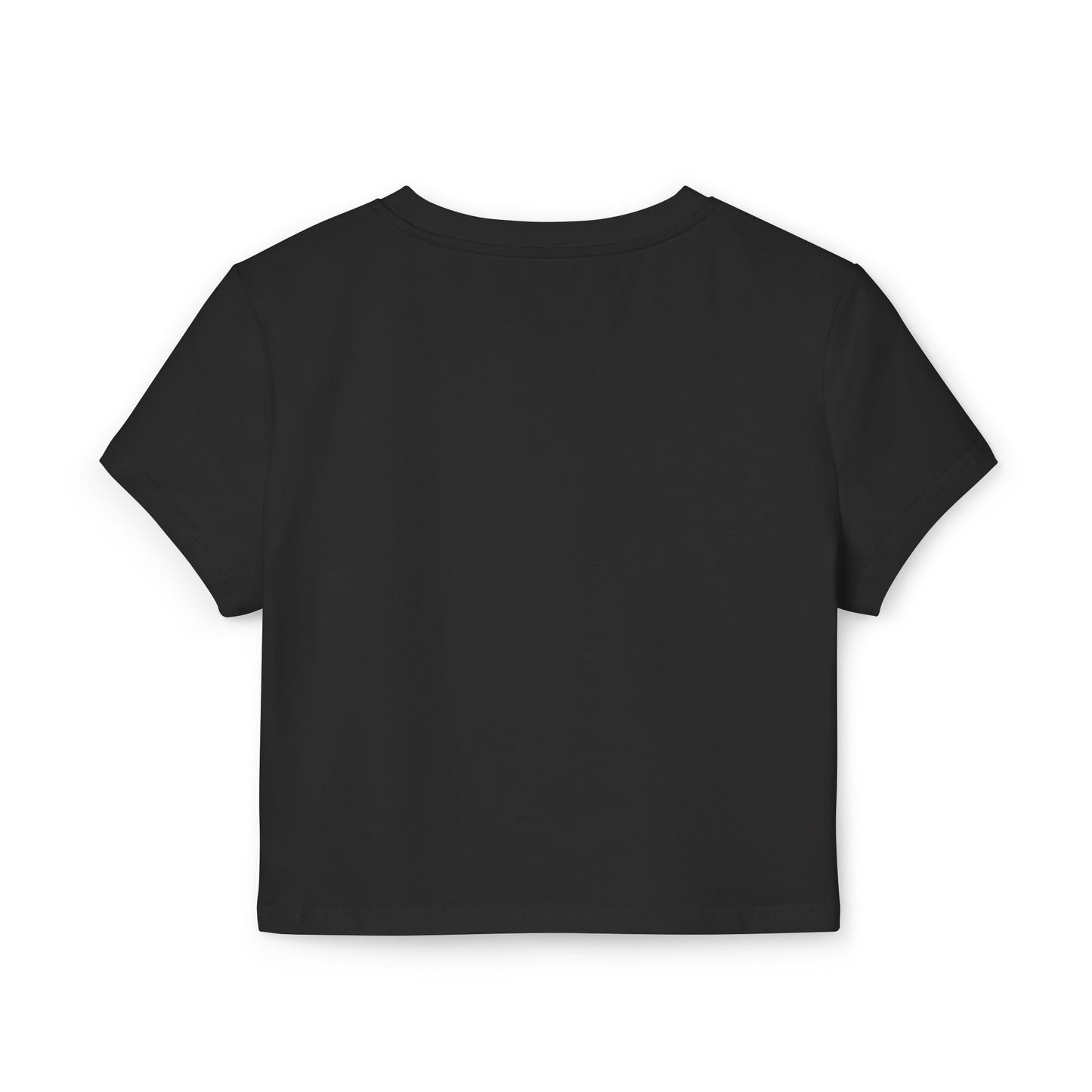 Playful Women's Baby Tee - 'I Got My Vegas Up' Graphic Crop Top