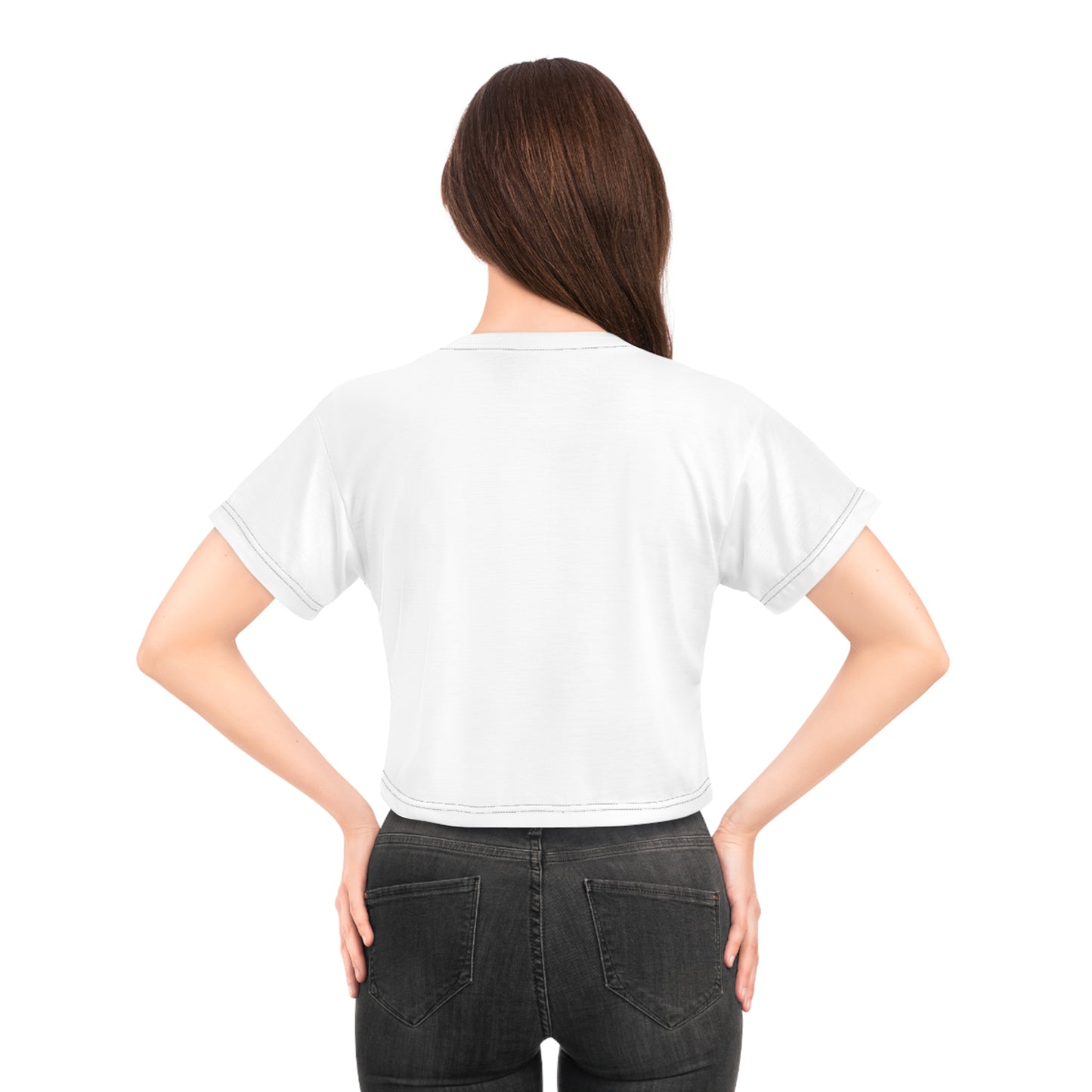 Your Get Yo Vegas Up Crop Tee (AOP)