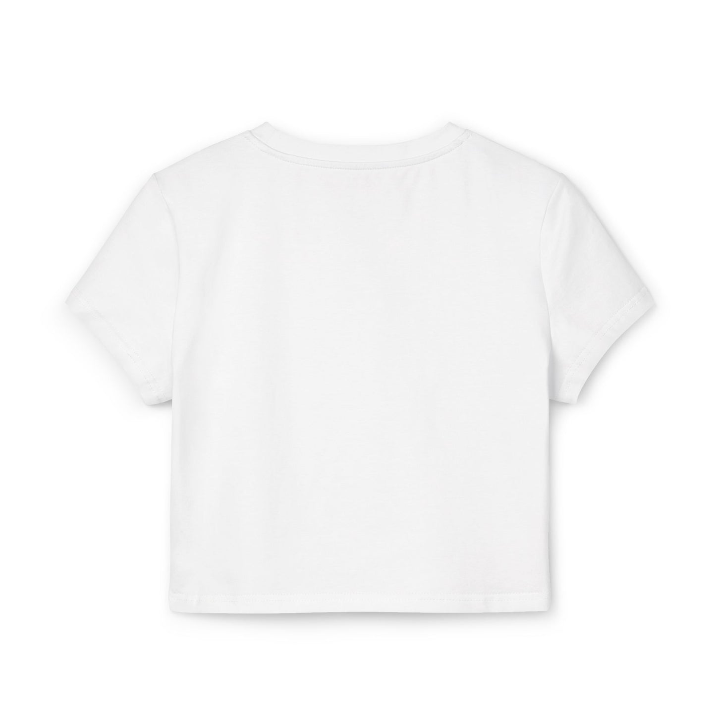 Playful Women's Baby Tee - 'I Got My Vegas Up' Graphic Crop Top