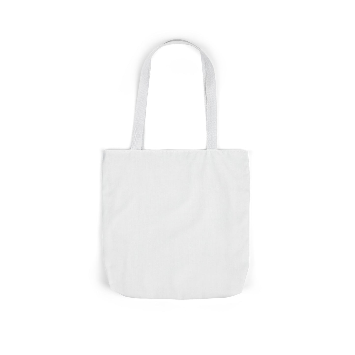 Fun Canvas Tote Bag – "I Got My Vegas Up" – Colorful Straps for Everyday Use