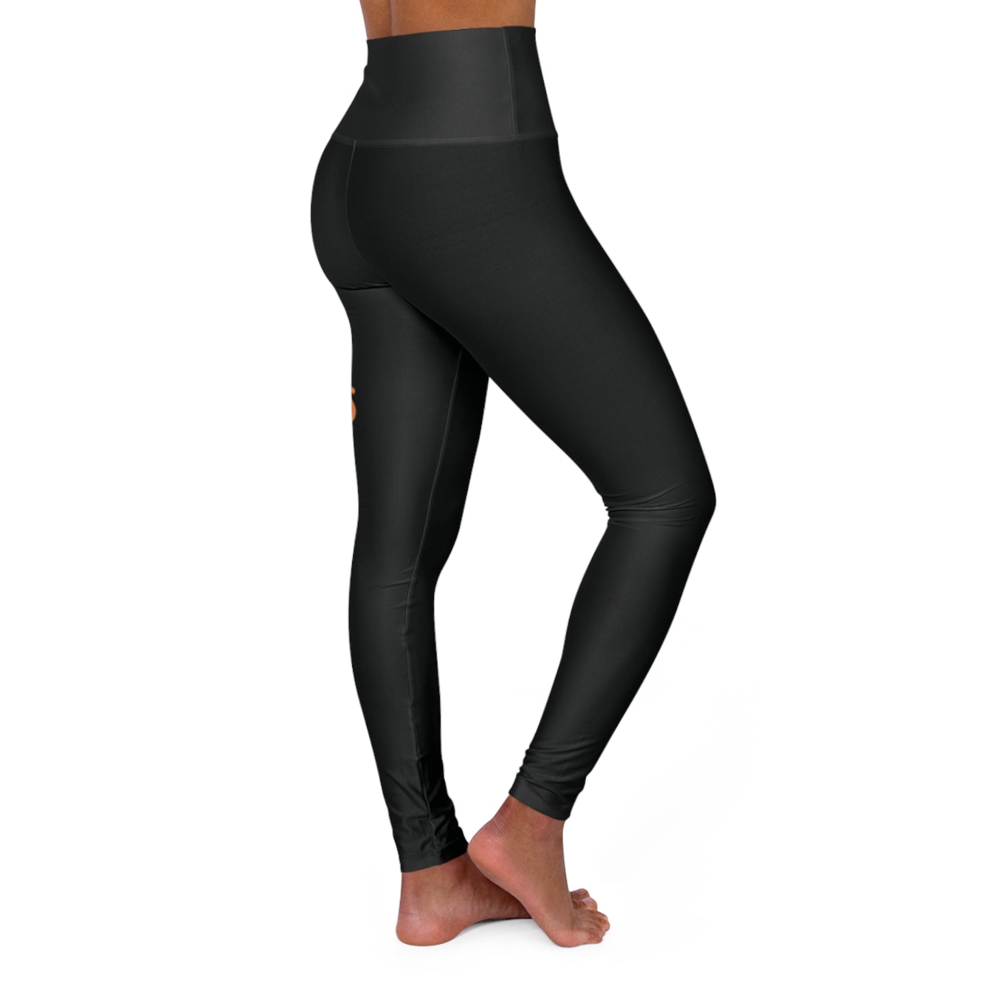 Get Yo Vegas Up High Waisted Yoga Leggings (AOP)