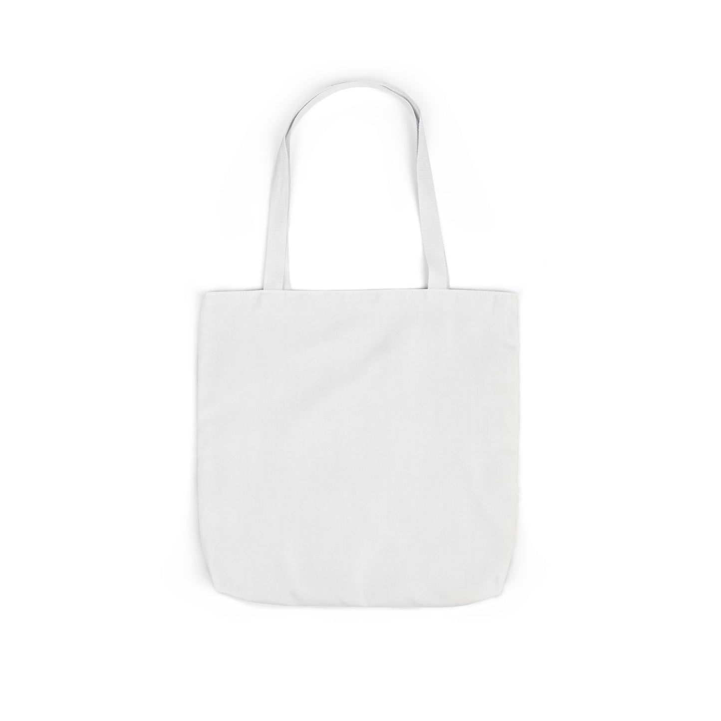 Fun Canvas Tote Bag – "I Got My Vegas Up" – Colorful Straps for Everyday Use