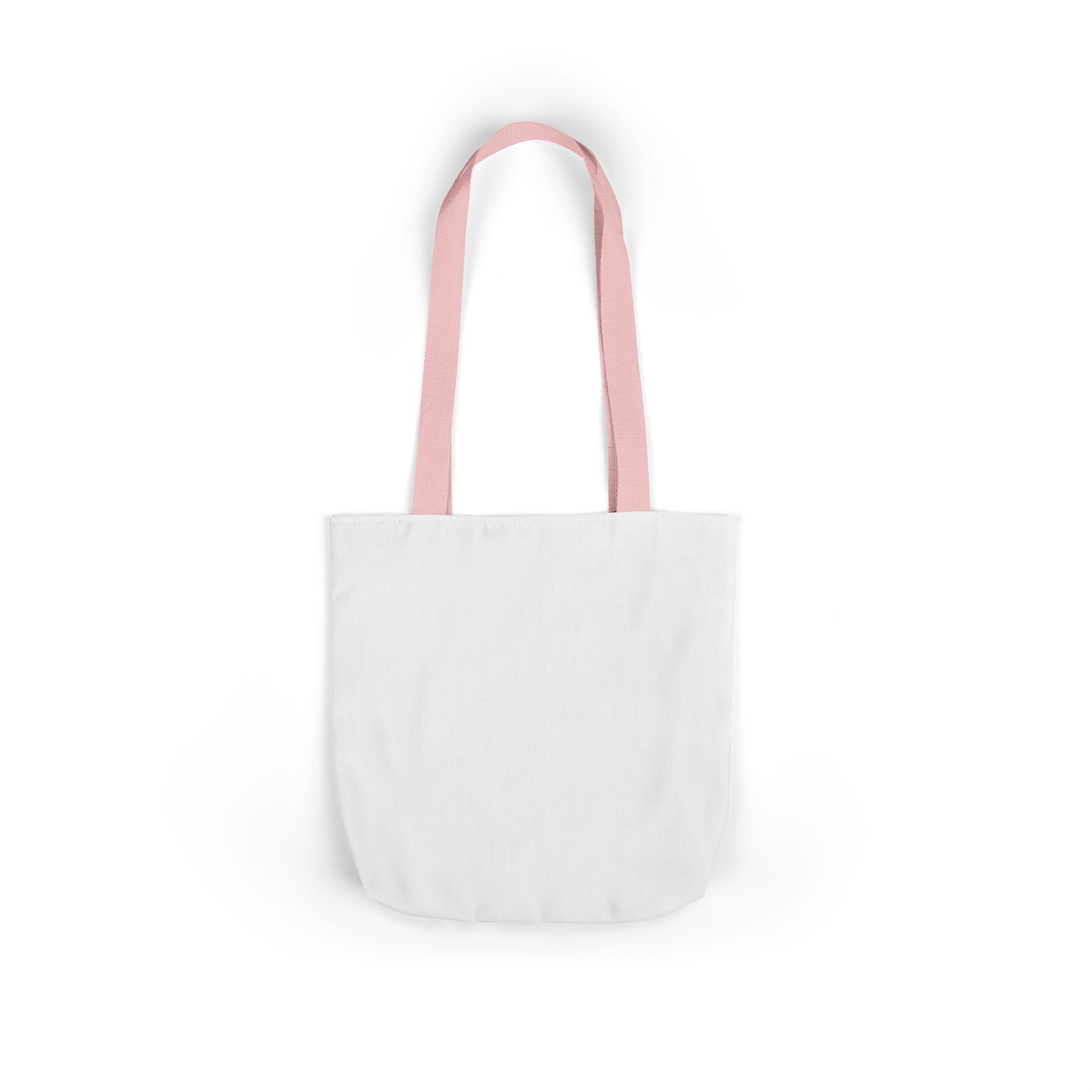 Fun Canvas Tote Bag – "I Got My Vegas Up" – Colorful Straps for Everyday Use